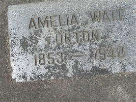 Amelia Wait Orton
