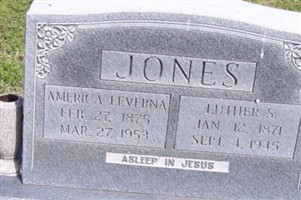 America LeVerna "Vernie" Benefield Jones America LeVerna "Vernie" Benefield Jones