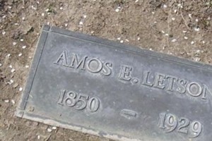 Amos Elwood Letson Amos Elwood Letson