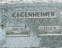 Amy A Gegenheimer