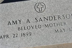 Amy A Sanderson Amy A Sanderson