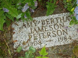 Amy Bertha Jameson Peterson
