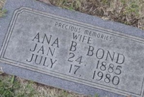 Ana B Bond