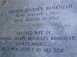 Anabel Madden Bankhead