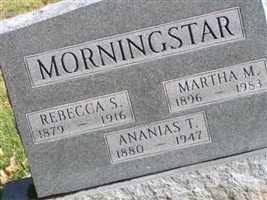 Ananias T Morningstar Ananias T Morningstar