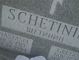 Anastasia P. Schetinin Anastasia P. Schetinin