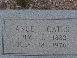 Ance Oates Ance Oates