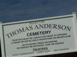 Anderson Cemetery (Thomas Anderson)