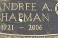 Andree A. Chapman Andree A. Chapman