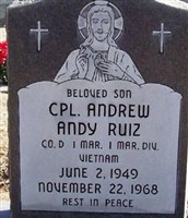 Corp Andrew "Andy" Ruiz