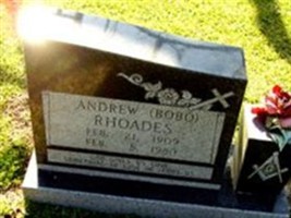 Andrew "Bobo" Rhoades Andrew "Bobo" Rhoades