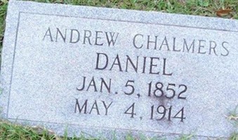Andrew Chalmers Daniel Andrew Chalmers Daniel