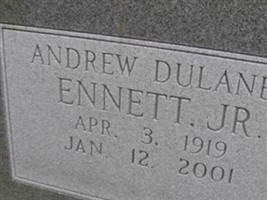 Andrew Dulaney Ennett, Jr Andrew Dulaney Ennett, Jr