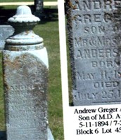 Andrew Greger Anderson Andrew Greger Anderson