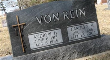 Andrew H. Von Rein Andrew H. Von Rein