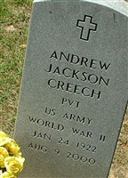 Andrew Jackson Creech Andrew Jackson Creech