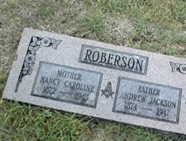 Andrew Jackson Roberson Andrew Jackson Roberson