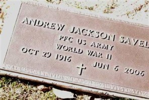 Andrew Jackson Savell Andrew Jackson Savell
