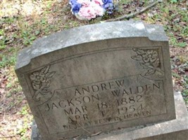 Andrew Jackson Walden