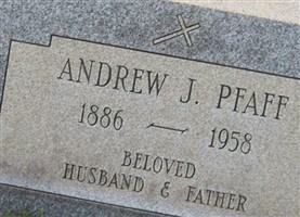 Andrew Joseph Pfaff Andrew Joseph Pfaff