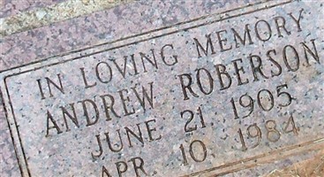 Andrew Roberson Andrew Roberson