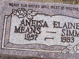 Aneisa Elaine Means Simms