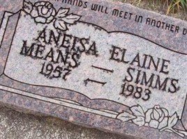 Aneisa Elaine Means Simms