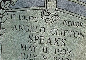 Angelo Clifton Speaks