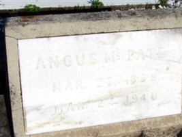 Angus McPate Angus McPate