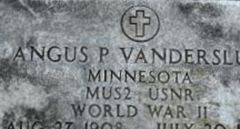 Angus Peter Vandersluis Angus Peter Vandersluis