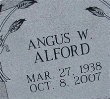 Angus W Alford Angus W Alford
