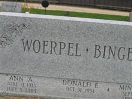 Ann A Binger Woerpel Ann A Binger Woerpel