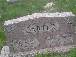 Ann Cartwright Carter Ann Cartwright Carter