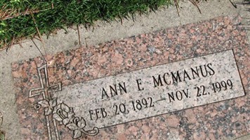 Ann E McManus