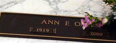 Ann E Oates Ann E Oates
