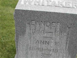 Ann Eliza Mitchell Whitaker Ann Eliza Mitchell Whitaker