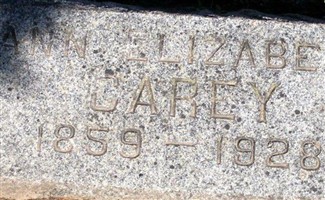 Ann Elizabeth Smith Carey Ann Elizabeth Smith Carey