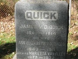 Ann Elizabeth Voorhees Quick
