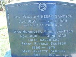 Ann Henrietta Minna Sampson