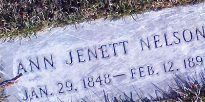Ann Jenett McBride Nelson