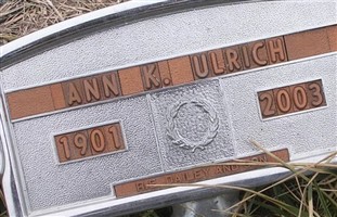 Ann Kehle Ulrich