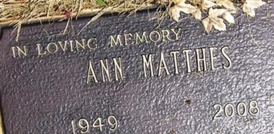 Ann Marie Cecelia Matthes