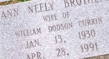Ann Neely Brothers Currin