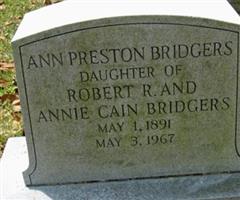 Ann Preston Bridgers