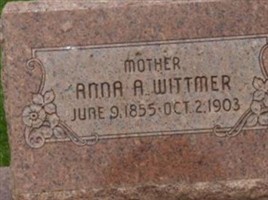 Anna A Ackerman Wittmer Anna A Ackerman Wittmer