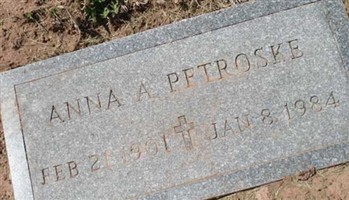 Anna A Petroske Anna A Petroske