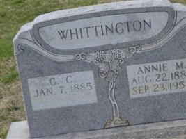 Anna M "Annie" Johnson Whittington