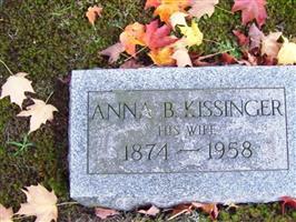 Anna B Kissinger Kitz