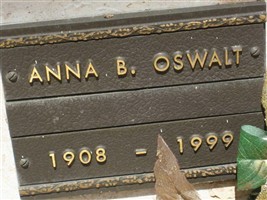Anna B Oswalt