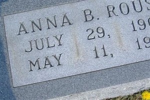 Anna B Roush Anna B Roush